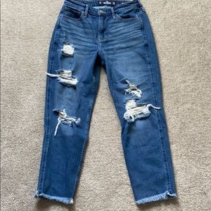 Hollister High Rise mom jeans